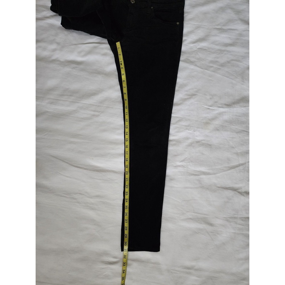 AG Adriano Goldschmied Women's Black The Legging Super Skinny Fit Jeans Size 30 - Picture 10 of 11